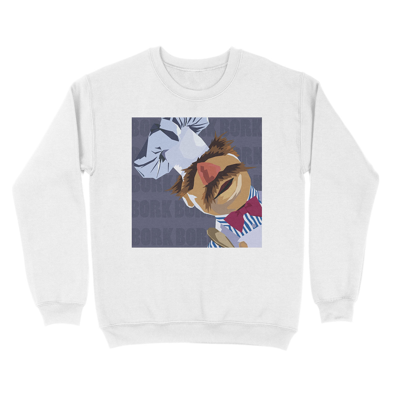 Swedish Chef "Bork Bork" Unisex Crewneck Sweatshirt - Image 2