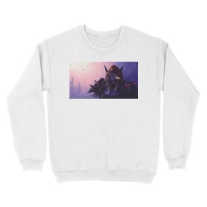 Alternative view of Sylvanas Windrunner Unisex Crewneck Sweatshirt