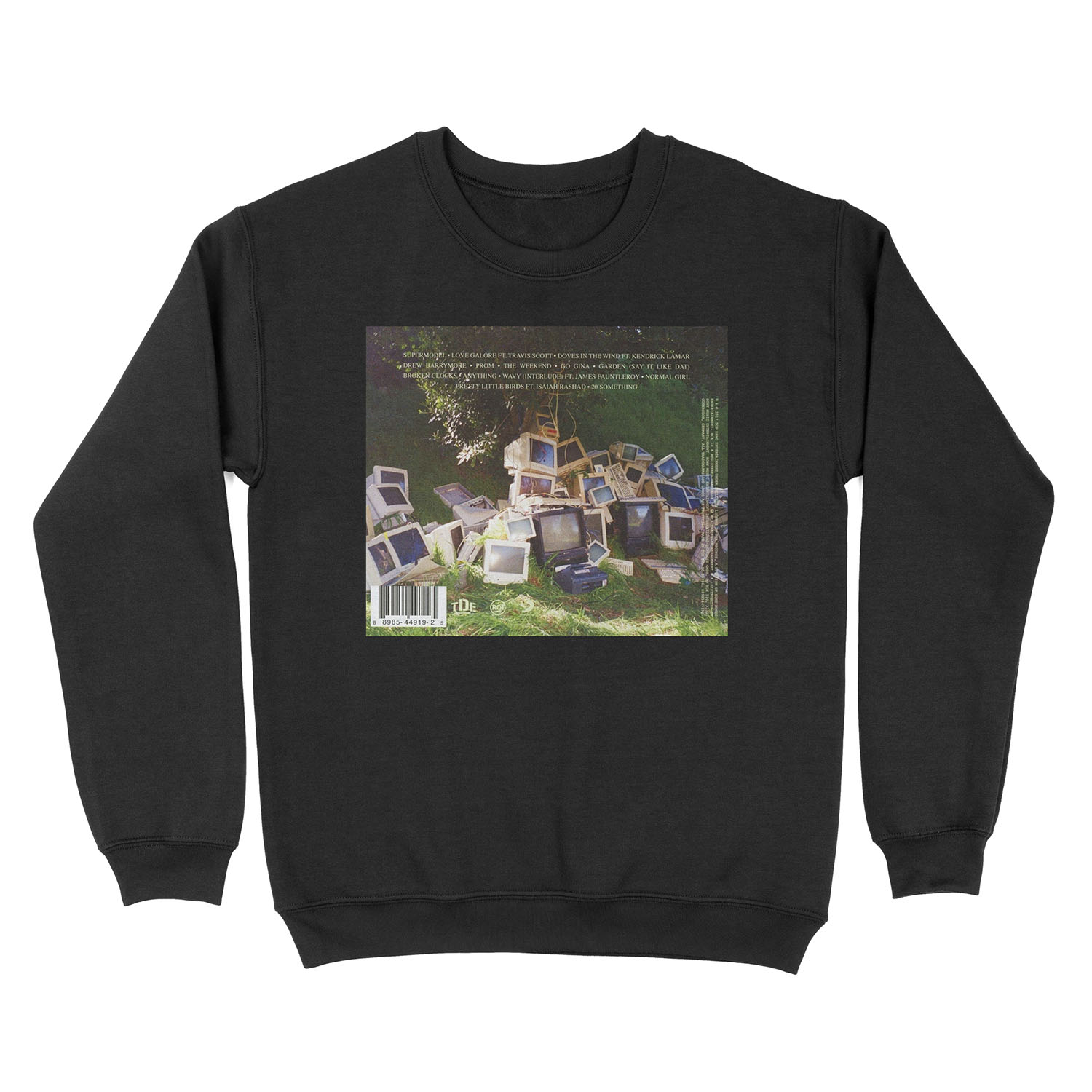 SZA Computer Monitors Unisex Crewneck Sweatshirt