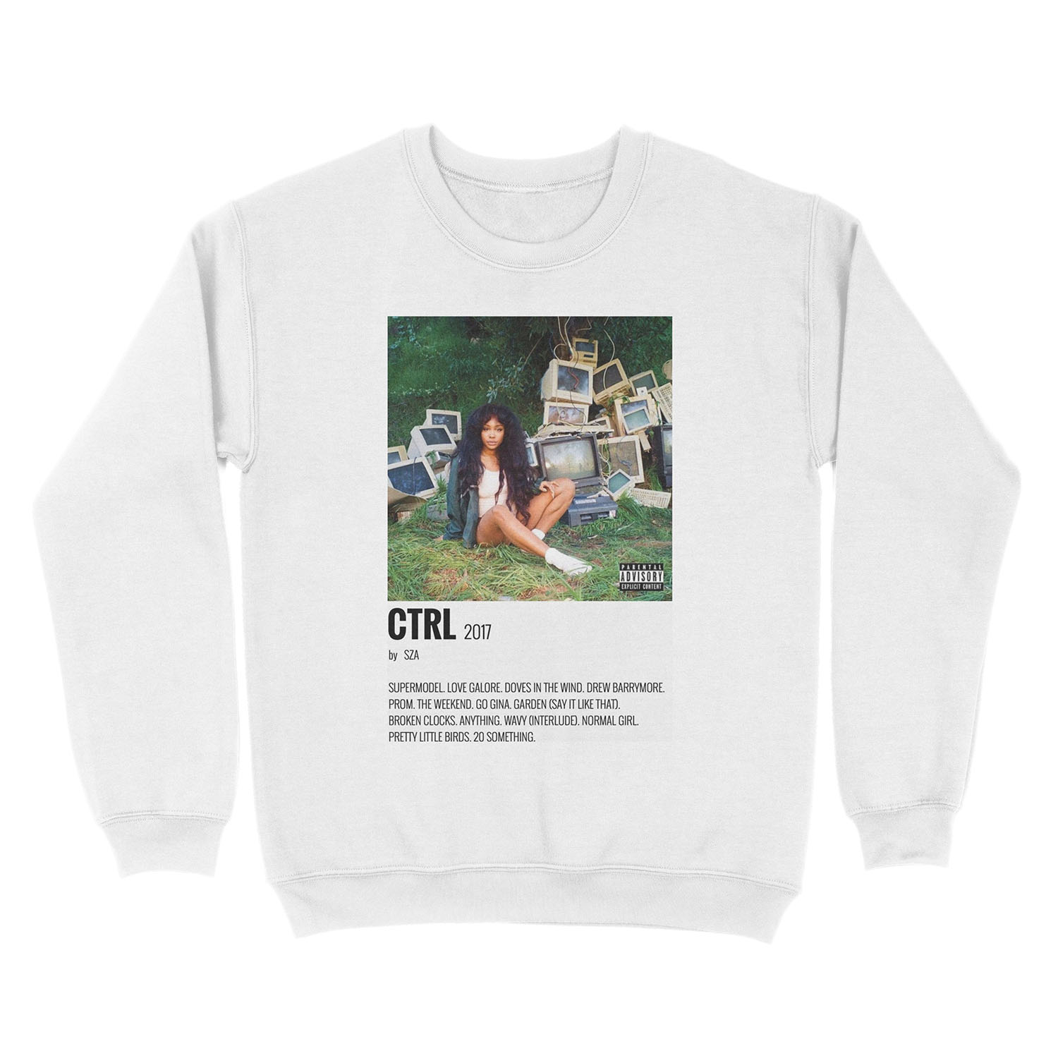 SZA Ctrl Unisex Crewneck Sweatshirt - Image 2