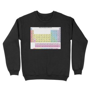 Tableau des Elements - Periodic Table in French Unisex Crewneck Sweatshirt