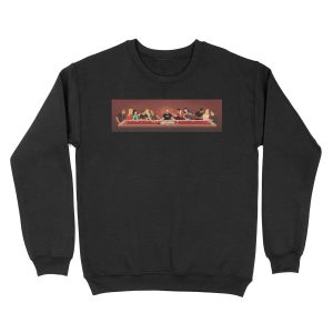 Tabletop Last Supper Unisex Crewneck Sweatshirt
