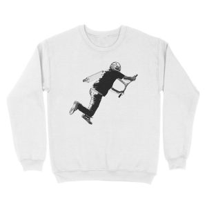 Alternative view of Tail-whip - Stunt Scooter Trick Unisex Crewneck Sweatshirt