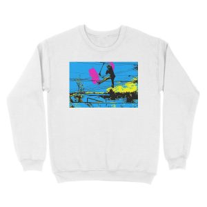 Alternative view of Tailgating - Stunt Scooter Tricks Unisex Crewneck Sweatshirt