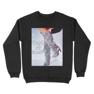 TAKE IT EASY Unisex Crewneck Sweatshirt