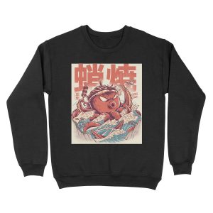 Takoyaki Attack Unisex Crewneck Sweatshirt