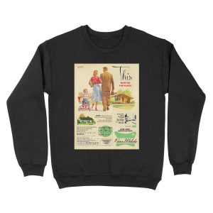 talking heads art aesthetic vintage Unisex Crewneck Sweatshirt