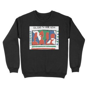 Talking Heads - Yellow 80's Unisex Crewneck Sweatshirt