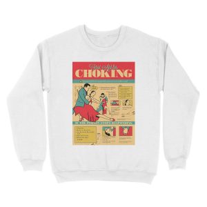 Alternative view of Tango Themed Choking Victim Unisex Crewneck Sweatshirt