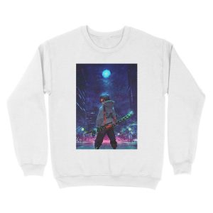 Alternative view of Tanjiro Kamado Demon Slayer Unisex Crewneck Sweatshirt