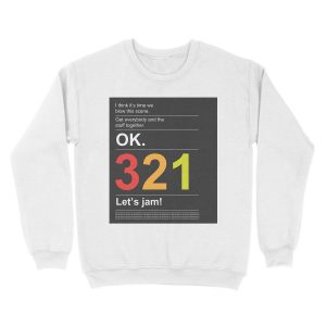 Alternative view of Tank! Unisex Crewneck Sweatshirt