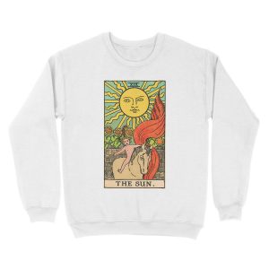 Alternative view of Tarot Card - The Sun Unisex Crewneck Sweatshirt