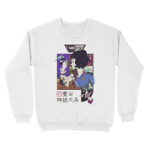 Alternative view of Tatami Galaxy Unisex Crewneck Sweatshirt