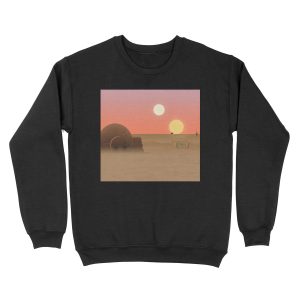 Tatooine sunset Unisex Crewneck Sweatshirt
