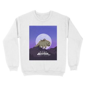 Alternative view of Team Avatar on Appa Unisex Crewneck Sweatshirt