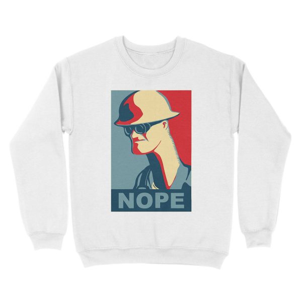 Team Fortress 2 - Engineer Nope.avi Unisex Crewneck Sweatshirt - Image 2