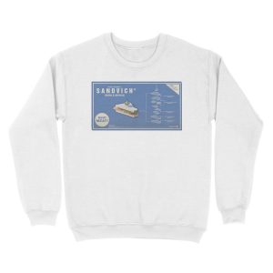 Alternative view of Team Fortress 2 Sandvich Unisex Crewneck Sweatshirt
