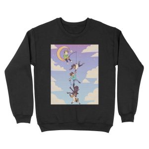 Technoblade Moon Unisex Crewneck Sweatshirt