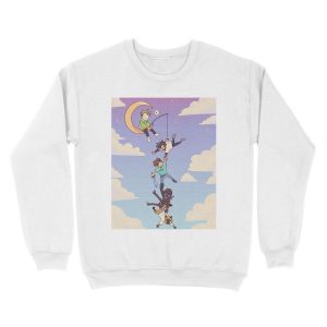 Alternative view of Technoblade Moon Unisex Crewneck Sweatshirt