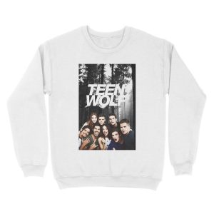 Alternative view of Teen Wolf - Logo and Cast Unisex Crewneck Sweatshirt