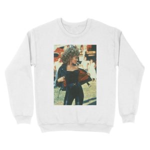 Alternative view of Tell me about it, stud. Unisex Crewneck Sweatshirt