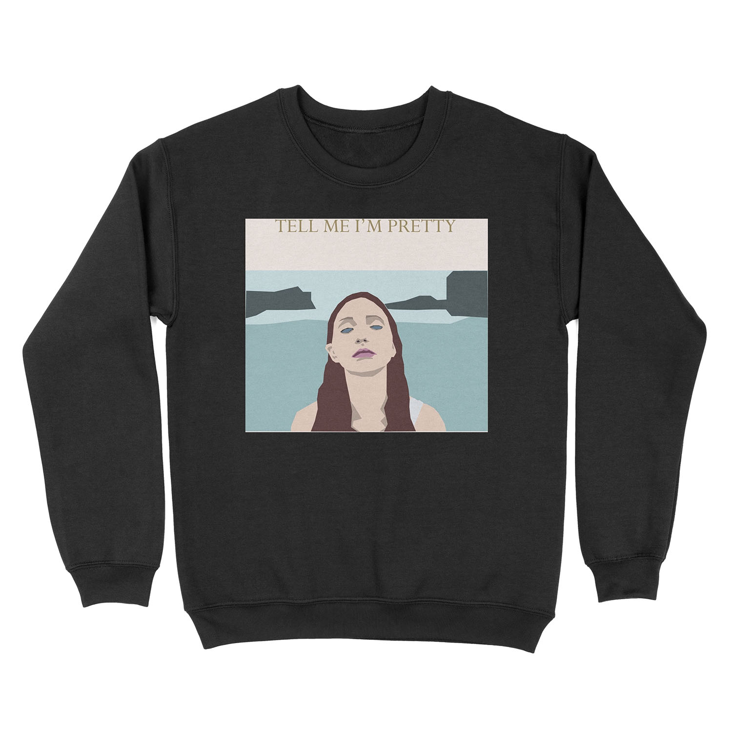 tell me im pretty - cage the elephant Unisex Crewneck Sweatshirt