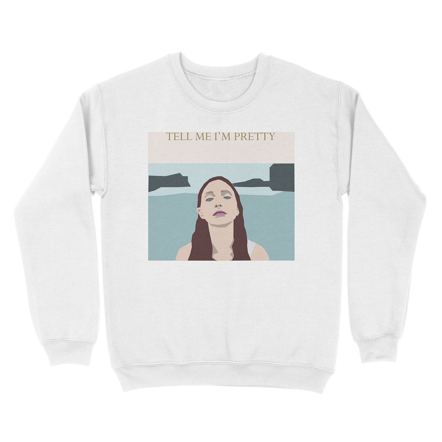 tell me im pretty - cage the elephant Unisex Crewneck Sweatshirt - Image 2