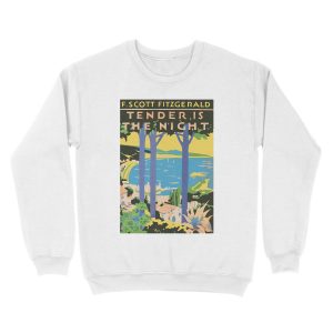 Alternative view of Tender is the Night Unisex Crewneck Sweatshirt