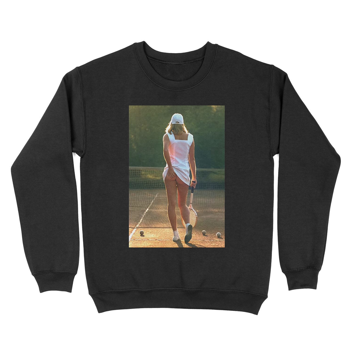 tennis girl martin elliott Unisex Crewneck Sweatshirt