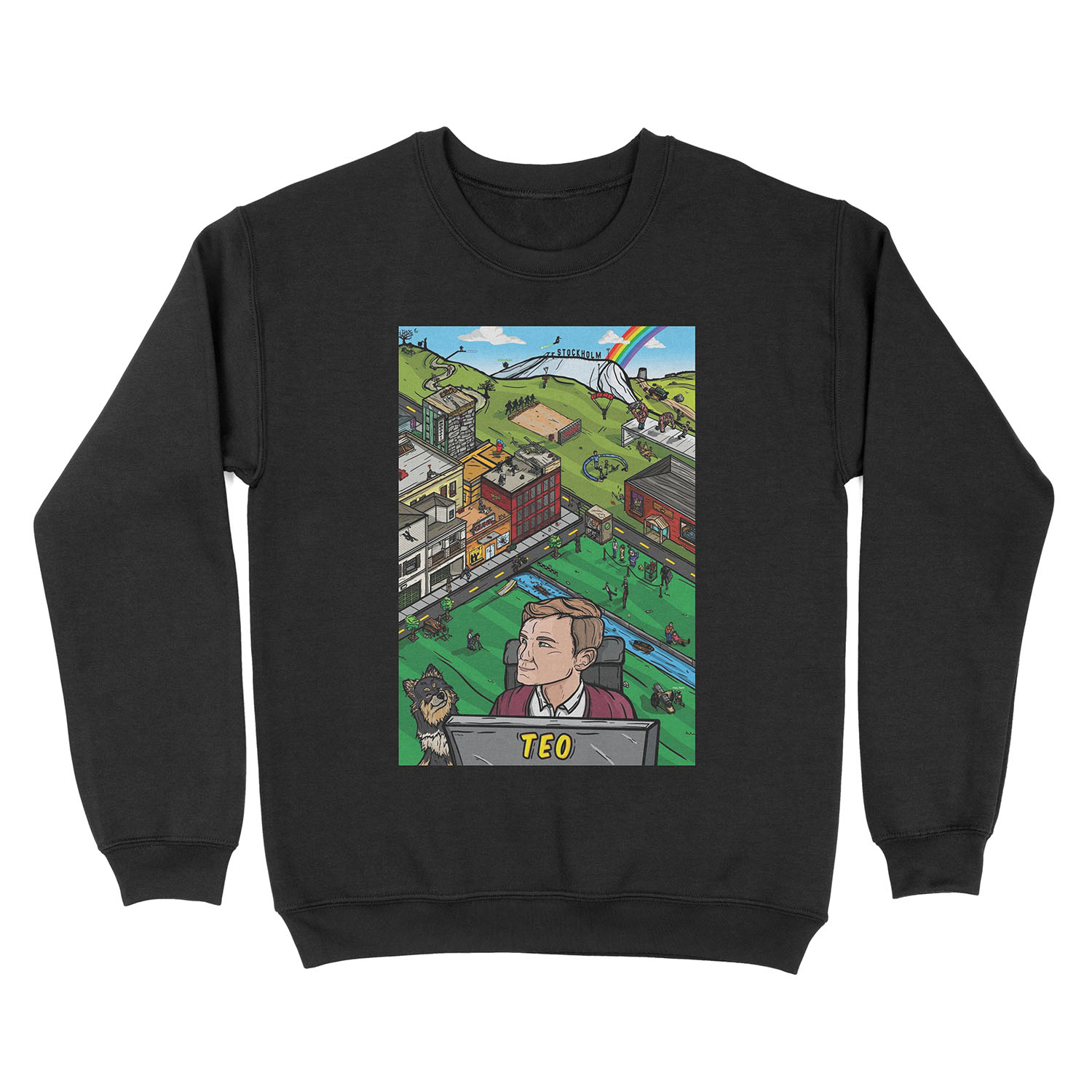Teo's World - Unisex Crewneck Sweatshirt