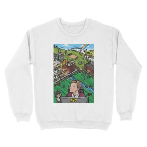 Alternative view of Teo's World - Unisex Crewneck Sweatshirt