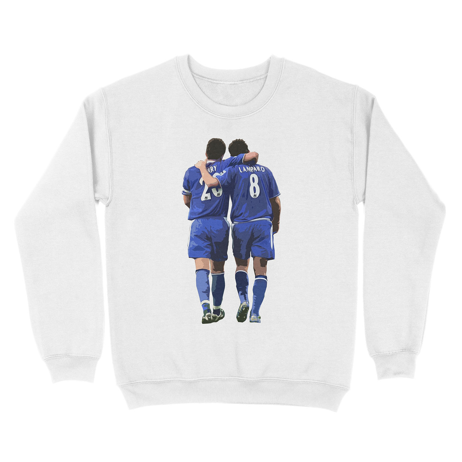 Terry and Lampard Artwork Unisex Crewneck Sweatshirt - Image 2