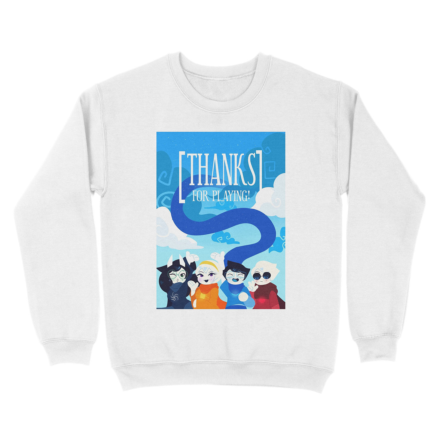 THANKS FOR PLAYING! Unisex Crewneck Sweatshirt - Image 2