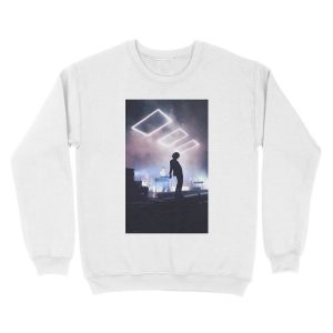 Alternative view of the 1975 Unisex Crewneck Sweatshirt