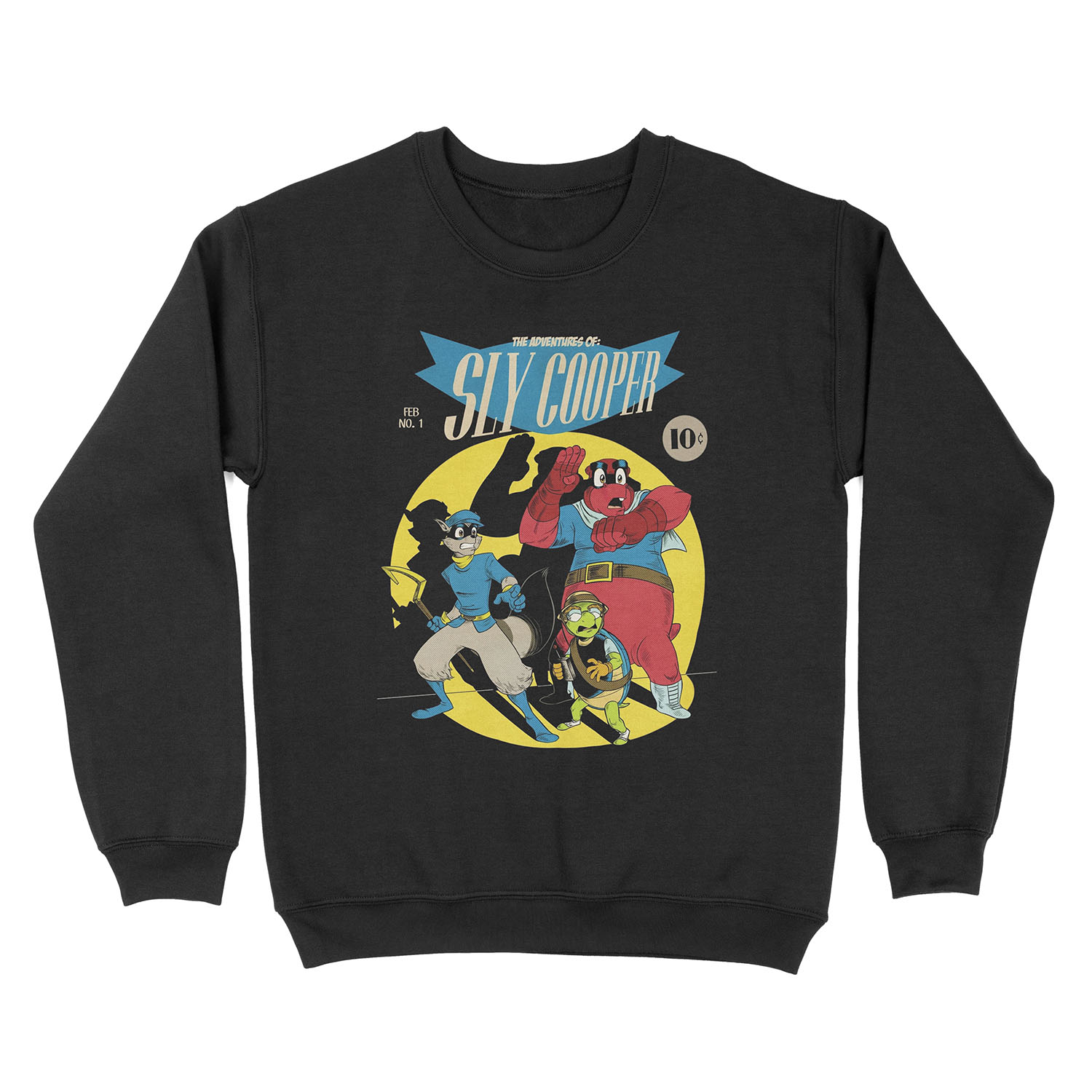 The Adventures of Sly Cooper Unisex Crewneck Sweatshirt