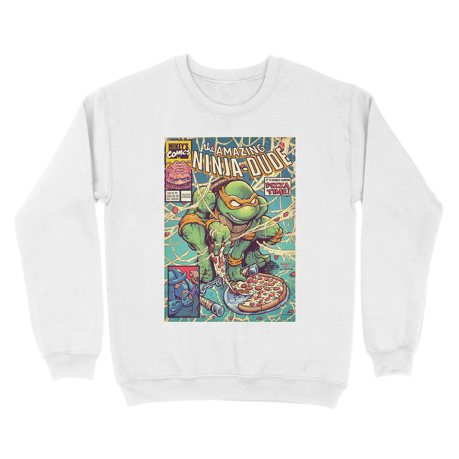 The Amazing Ninja Dude Unisex Crewneck Sweatshirt - Image 2