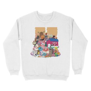 Alternative view of The amazing world of Gumball Unisex Crewneck Sweatshirt