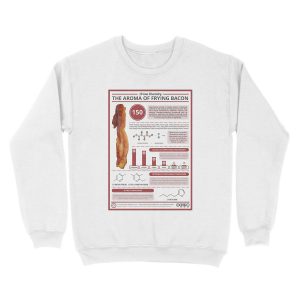 Alternative view of The Aroma of Frying Bacon Unisex Crewneck Sweatshirt