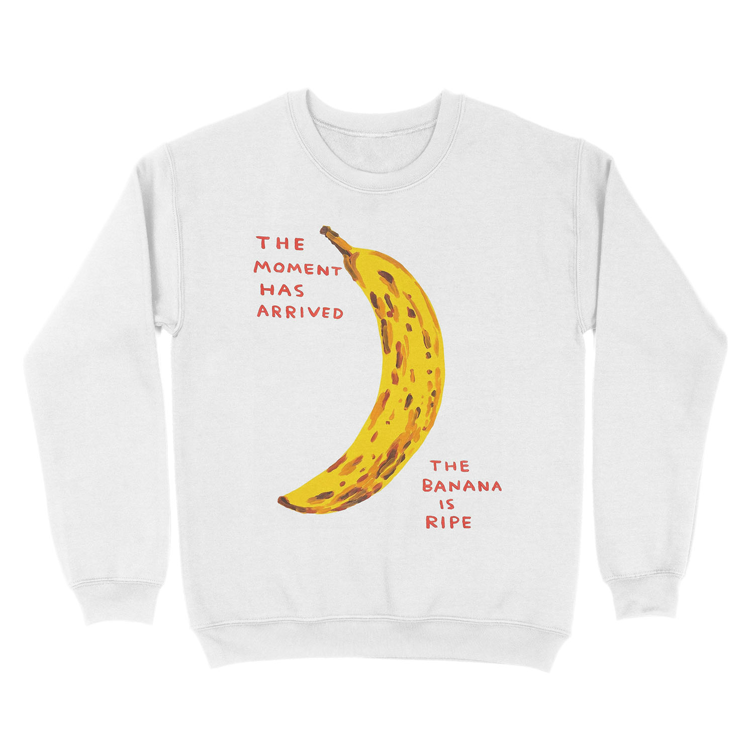 The Banana Davids Is Ripe Unisex Crewneck Sweatshirt - Image 2