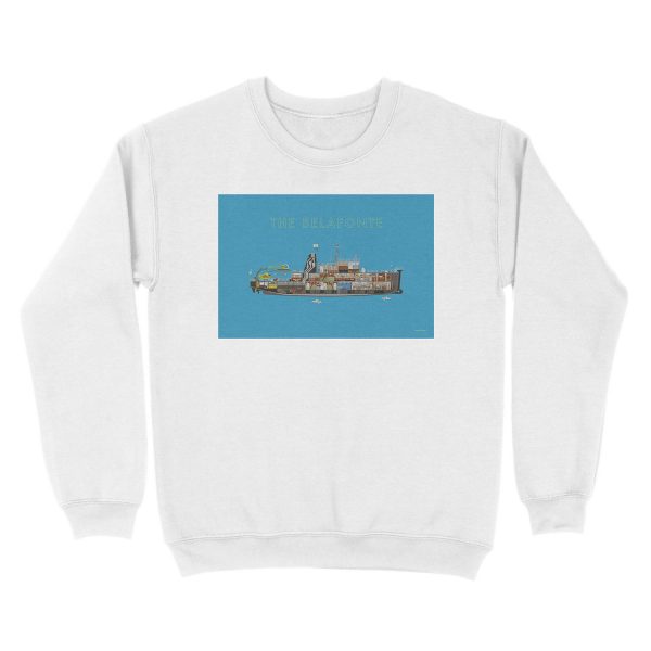 The Belafonte - The Life Aquatic Unisex Crewneck Sweatshirt - Image 2