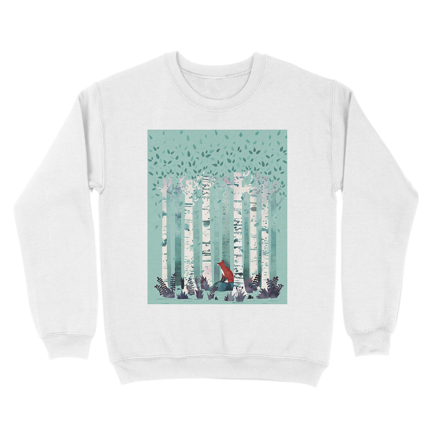 The Birches Unisex Crewneck Sweatshirt - Image 2