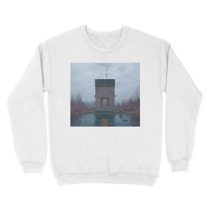 Alternative view of The Booth Unisex Crewneck Sweatshirt