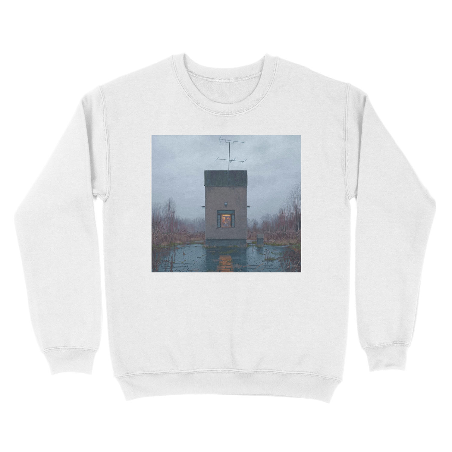 The Booth Unisex Crewneck Sweatshirt - Image 2