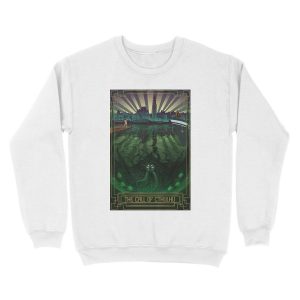 Alternative view of The Call of Cthulhu Art Deco Unisex Crewneck Sweatshirt