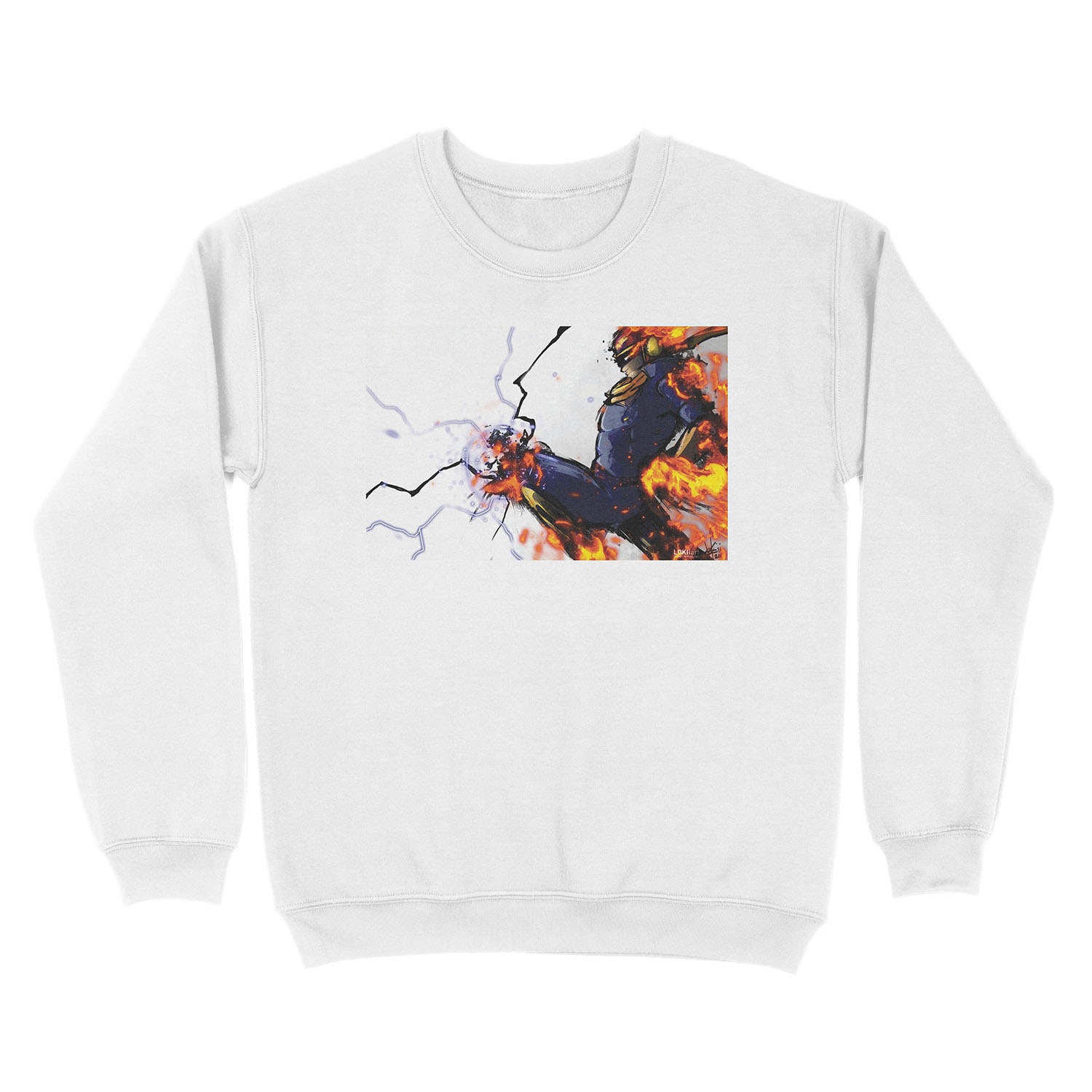 The Captain's Flying Knee Unisex Crewneck Sweatshirt - Image 2