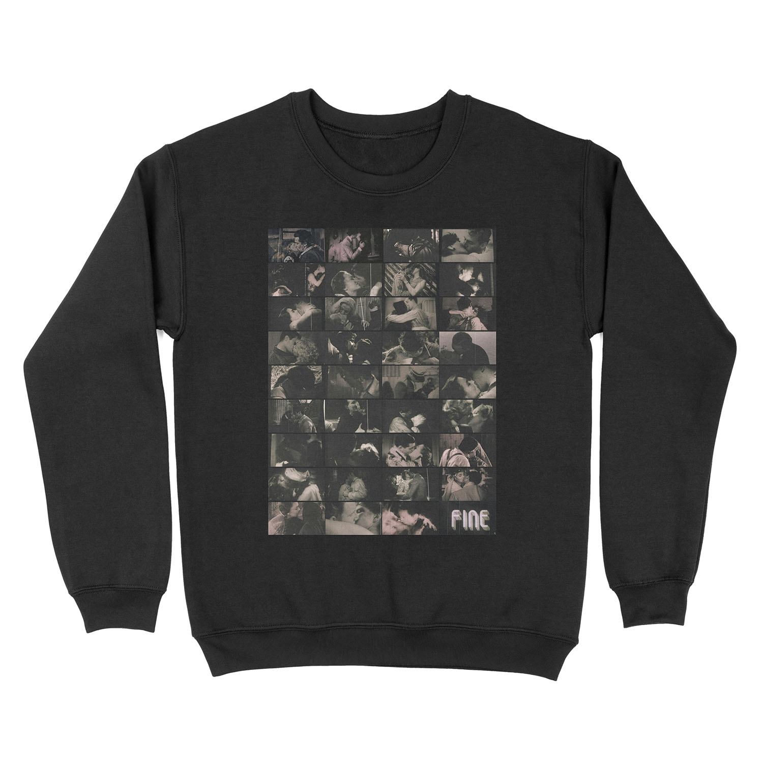 The Censored Kisses of Cinema Paradiso Unisex Crewneck Sweatshirt