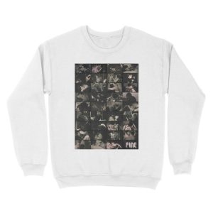 Alternative view of The Censored Kisses of Cinema Paradiso Unisex Crewneck Sweatshirt