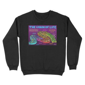 The Chain of Life - Your Evolutionary History Unisex Crewneck Sweatshirt