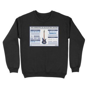 The Chemistry of an Electric Guitar Unisex Crewneck Sweatshirt