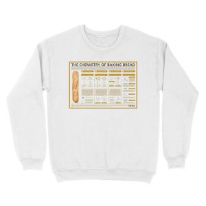 Alternative view of The Chemistry of Bread-Making Unisex Crewneck Sweatshirt